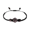 Cat Charm Bracelet with Aquamarine or Bodhi Seed Beads