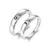Sun Moon Protection Adjustable Couple Ring
