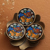 Pixiu Copper Coin Wood Charm Keychain Decoration
