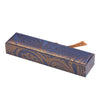 Peacock Blue Long Jewelry Box with Tassel