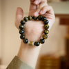 Tiger Eye Six True Words Courage Bracelet