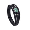 Tiger Eye Power Magnetic Buckle Multilayered Leather Bracelet