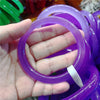 Quartzite Jade Bangle Bracelet, Chinese Style