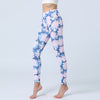 Floral Print High Waist Yoga Leggings for Women