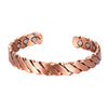 Vintage Magnetic Copper Cuff Bracelet Bangle