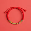 Handmade Multicolor King Kong Knot Luck Strength Braided Bracelet