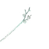 Handmade Alloy Hairpin with Flower Branch Design