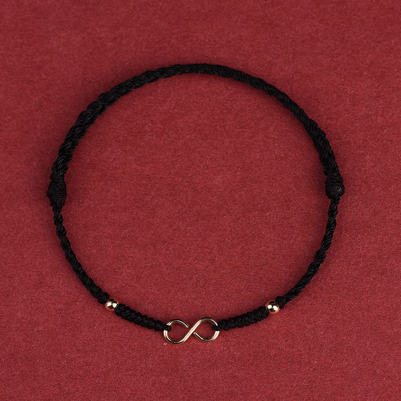 Infinity Charm Red String Bracelet Includes Gift Message Card