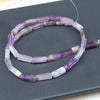 Natural Stone Rectangular Beads 4x13mm for DIY Bracelets