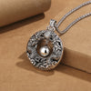 Double Dragon Copper Necklace Pendant with Leather or Chain