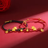 Sterling Silver Horse Bracelet with Red or Black Cord