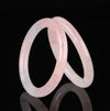 Natural Crystal Cuff Bangle Bracelet