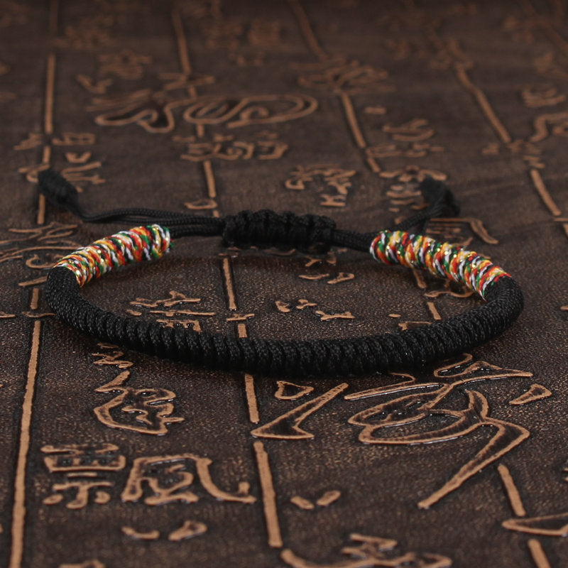 Tibetan 3Pcs King Kong Knot Handcrafted Amulet Strength Bracelet