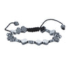 Magnetic Bracelet, Geometric Beads and Links