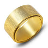 FengShui Buddhism Ancient Heart Sutra Lucky Ring