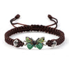 Butterfly Freedom Love String Charm Bracelet