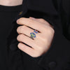 Lotus Flower and Ruyi Adjustable Ring
