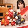 Year of the Horse Coins Plush Doll Home Decoration