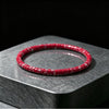 Faceted Stone Bead Bracelet for Men and Women