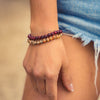 Natural Stone Quartz Beads Bracelet