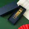 Metal Brass Hollow Bookmark with Tassel, Chinese Style Gift