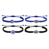 Evil Eye Seven Knot Red String Bracelet Protection