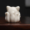 Ivory Nut Nine Tailed Fox Desktop Decoration