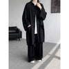 Men's Meditation Cloth Long Sleeve Frog-Button Shirt and Pants Set