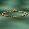 Colorful Rope Coin Bead Extra Thin Braided Bracelet