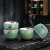 Ceramic Tea Cup, Butterfly or Koi Design