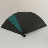Traditional Chinese Folding Hand Fan with Crane Motifs