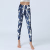 Floral Print High Waist Yoga Leggings for Women