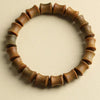 Green Sandalwood Bamboo Bead Bracelet
