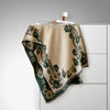 Floral Pattern Warm Cozy Scarf Shawl