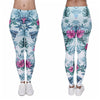 Printed High Waist Yoga Leggings for Women