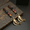 Brass Koi Fish Keychain with Beads and Coins