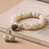 Cat Paw Bodhi Seed Bracelet with Tassel