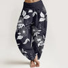 Cotton Women's Harem Pants with Digital Print Designs