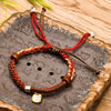 Tibetan Braided Rope Bracelet with Star Charm