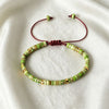 Natural Stone Spacer Bead Bracelet