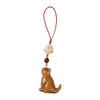 Wooden Cat Phone Charm, Hand Carved Sandalwood Keychain