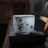 Ru Kiln Kung Fu Tea Cup, Moon White Ceramic Teacup