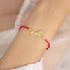 925 Silver Red String Horse Bracelet