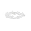 Irregular Crystal Chip Bracelet, Handmade Stone Jewelry