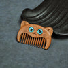 Green Sandalwood Cat Comb, Mini Wooden Pocket Comb
