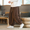 Men's Chenille Corduroy Cargo Pants With Pockets