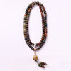 108 Mala Beads Dunhuang Color Bodhi Seed Dzi Bead Bracelet