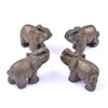Carved Natural Stone Elephant Figurine