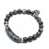 Heart Pendant Crystal Bracelet - Amethyst, Rose Quartz & More