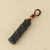 Ebony Wood Ghau Prayer Box Keychain Pendant
